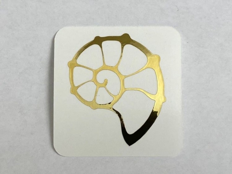 №39 Наклейка (золотые ) Sticker, Art Blong — картинка 2