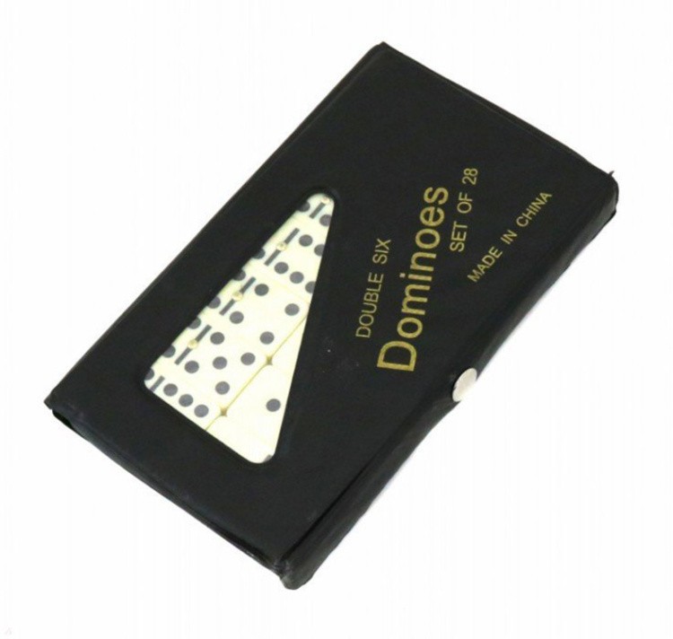 Домино (пластиковые фишки) в мягкой коробке 18x10 см — картинка 4