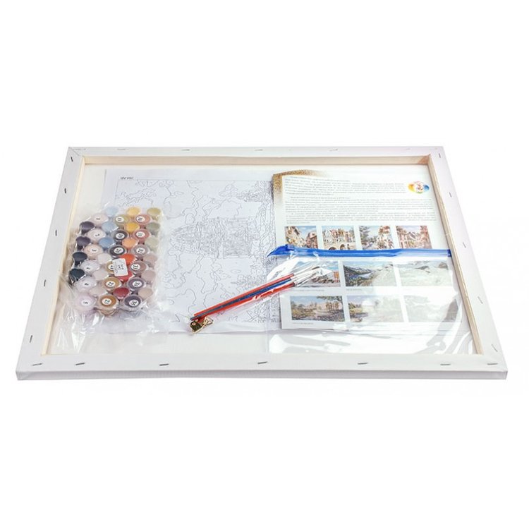 Картина по номерам «Адмиралтейская набережная» — картинка 3