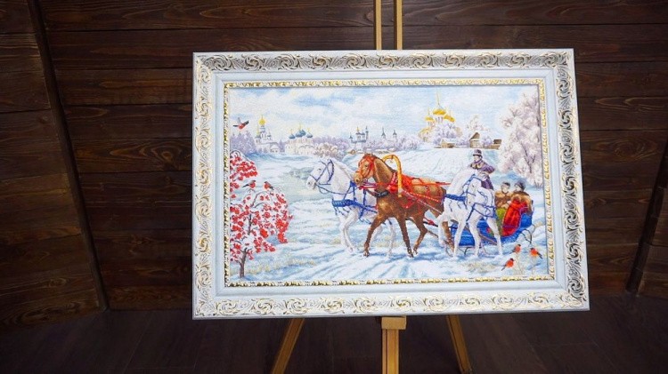 Набор для вышивания «Крещенские морозы» — картинка 4