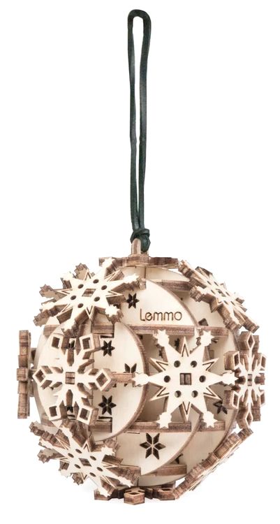 Набор для творчества, елочное украшение Lemmo «Новогодний шар» — картинка 2