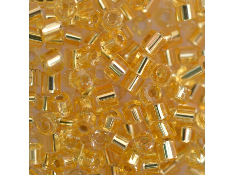 Бисер Чехия TWO CUTS 351-31001 2,9 мм 08/0, 50 г, цвет: 17020 светло-золотистый