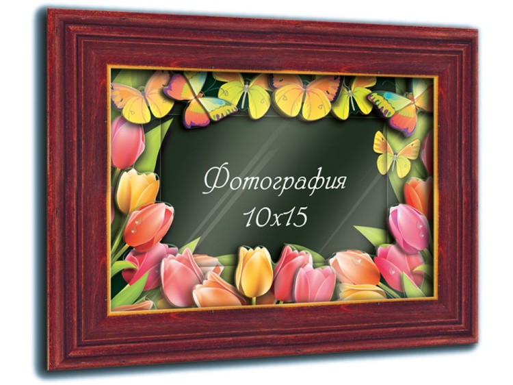 Объемная фоторамка «Тюльпаны» — картинка 2