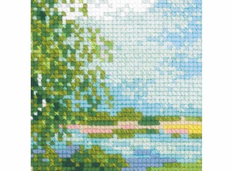 Набор для вышивания «Тропинка к пруду» — картинка 2