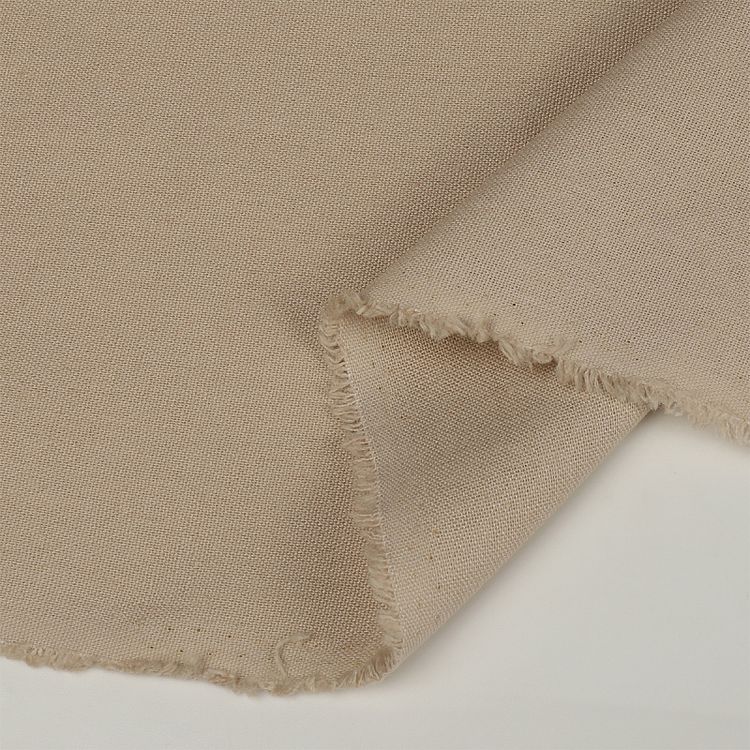 Ткань льняная, 200 г/м², 5 м x 140 см, цвет: светло-бежевый, TBY — картинка 5