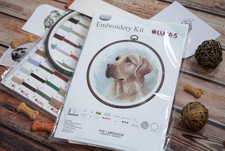 Набор для вышивания «Лабрадор» — картинка 6