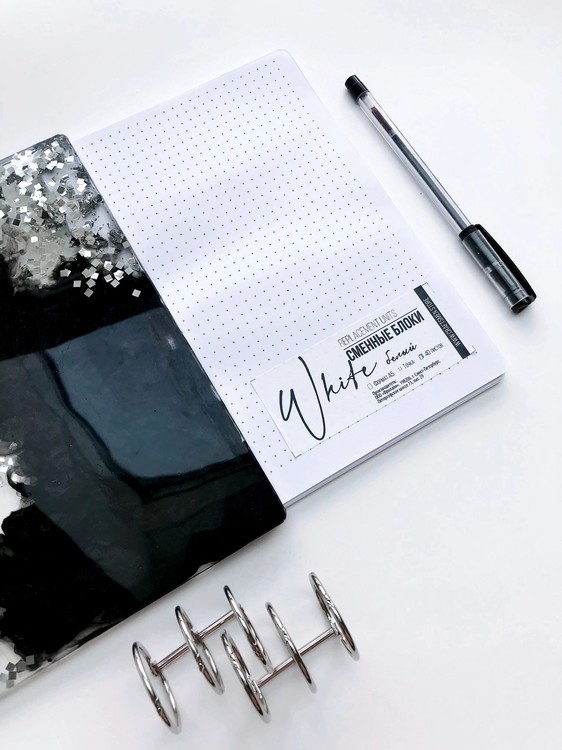 Сменный блок, Color Set Dots, 40 листов, А5 — картинка 2