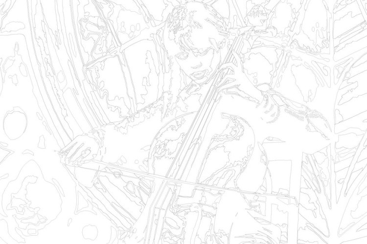 Картина по номерам «Wednesday Уэнсдей Аддамс: Виолончель» — картинка 2