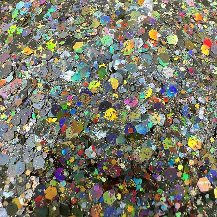 Блестки-голографик «Золотой бум», 25 мл — картинка 2