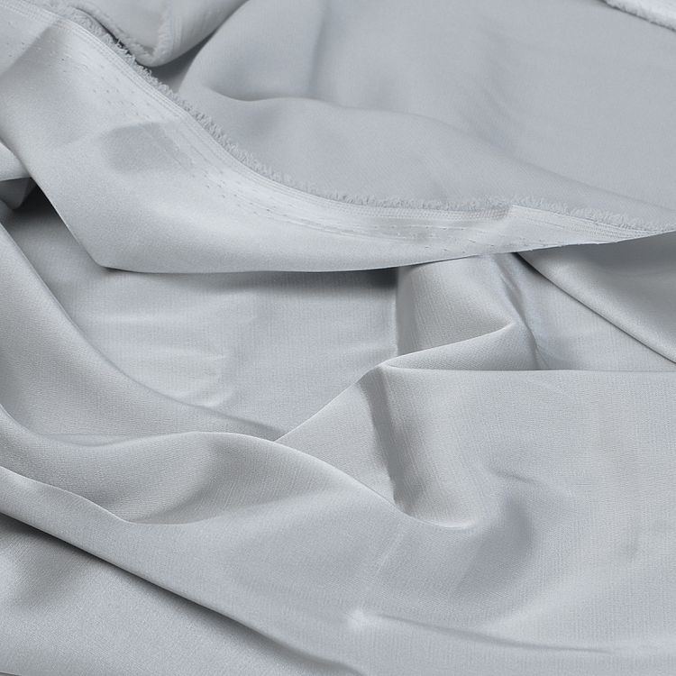 Ткань шелк Армани, 5 м x 150 см, 90 г/м², цвет: жемчужный, TBY — картинка 4