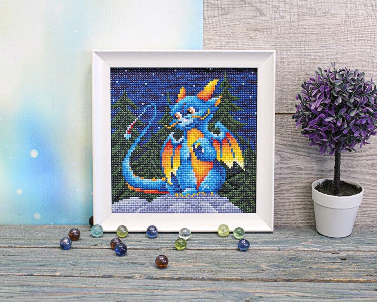 Алмазная вышивка «Сумеречный дракон» — картинка 2