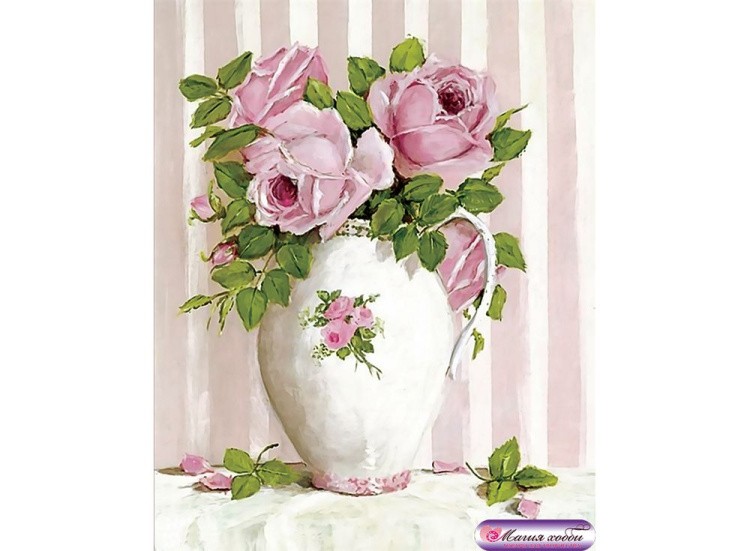 Папертоль «Шебби шик вазочка» — картинка 2