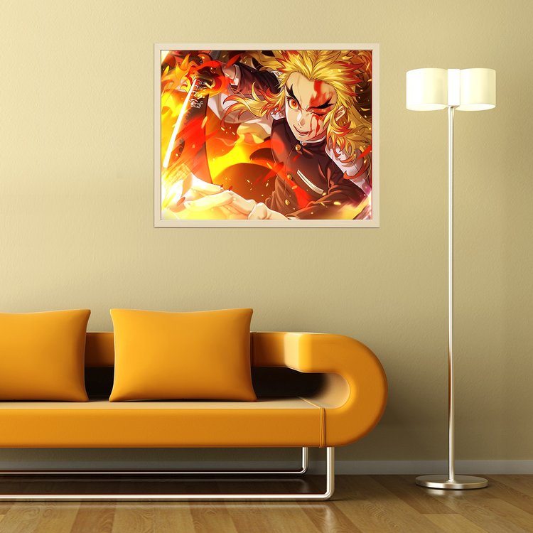 Картина по номерам «Клинок рассекающий демонов» — картинка 4