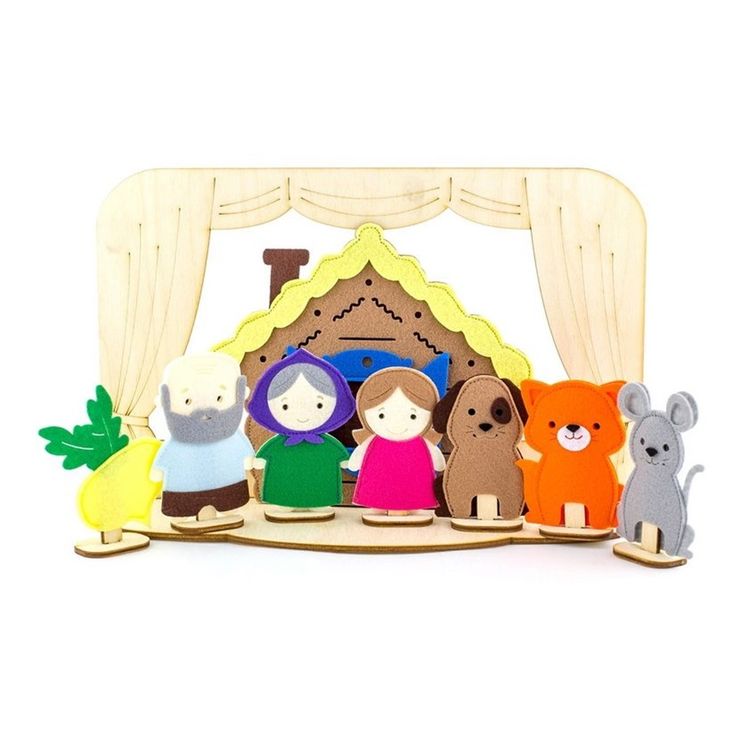 Настольный театр «Репка», (полный набор) — картинка 2