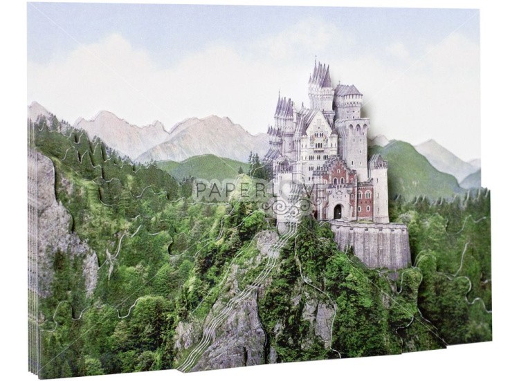 Папертоль «Замок в Баварии» — картинка 3