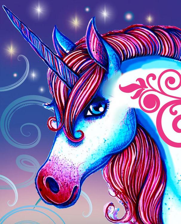 Алмазная вышивка «Единорог желаний» — картинка 2