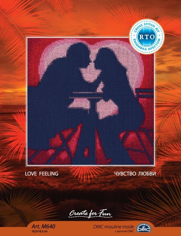 Набор для вышивания «Чувство любви» — картинка 2