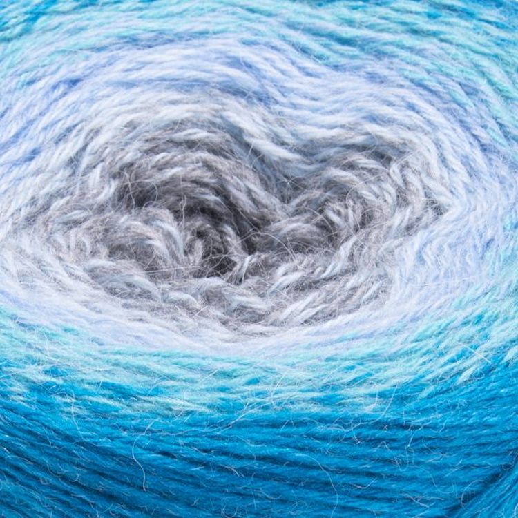 Пряжа YarnArt Flowers Alpaca (429), мультиколор, 5 шт. по 250 г — картинка 2