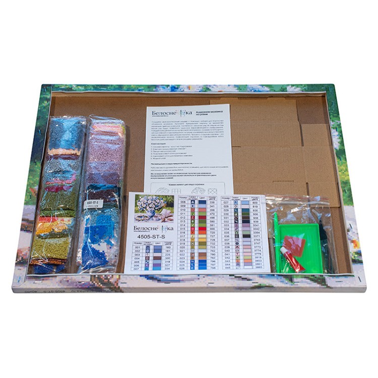 Алмазная вышивка «Ромашковое настроение» — картинка 3