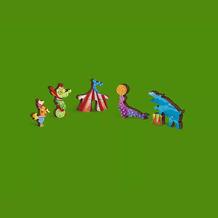 Деревянные пазлы DAVICI «Цирк, цирк!» — картинка 4