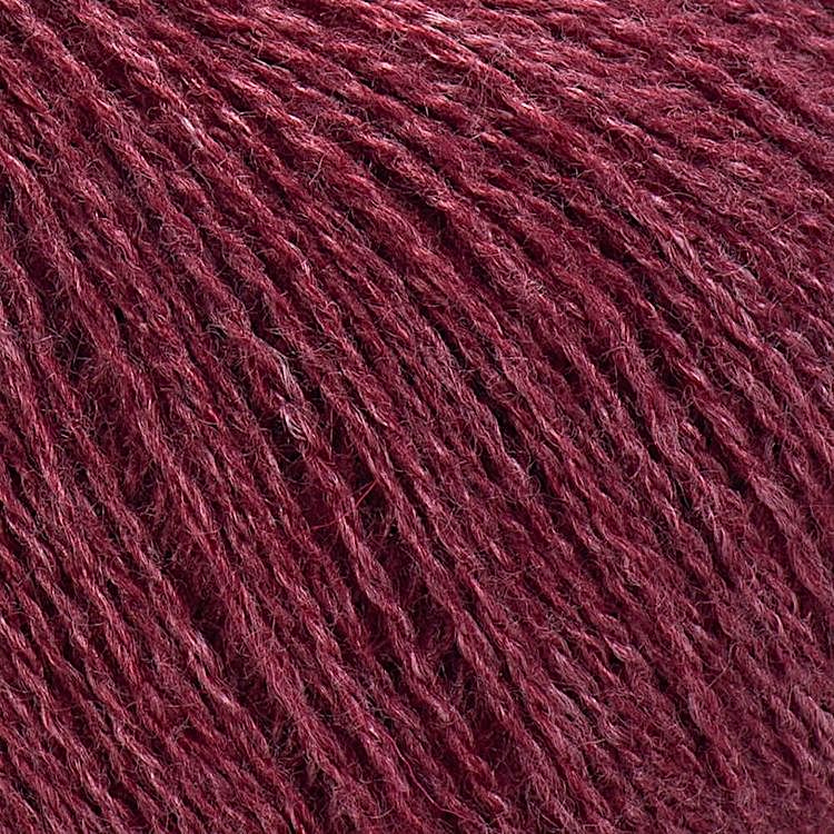 Пряжа YarnArt Silky Wool (344), меланж бордо, 5 шт. по 25 г — картинка 2