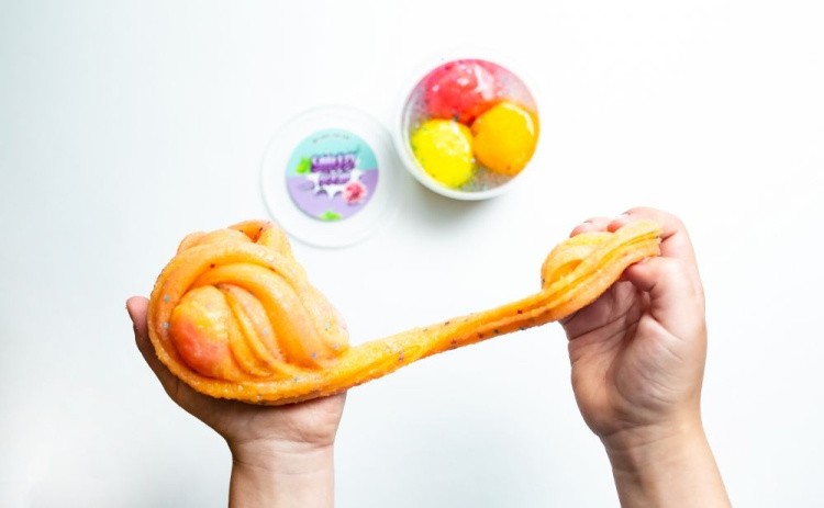 Слайм-десерт для рук Smuzi boom Флоат с ароматом манго, 200 гр
 — картинка 5