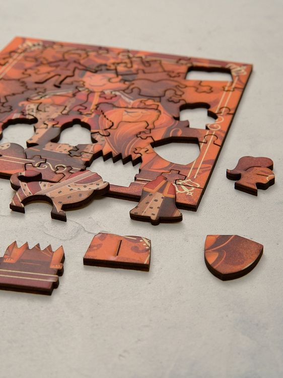 Интерактивные деревянные пазлы Mr.Puzz «Европейский Принц» — картинка 4