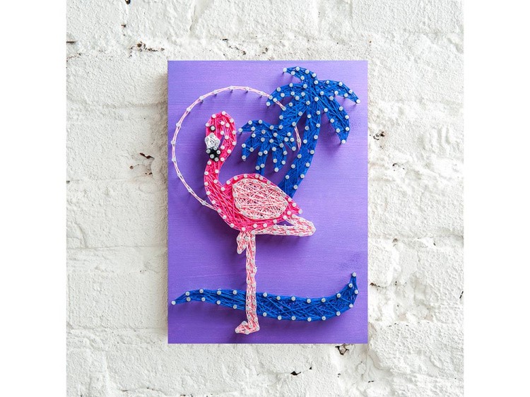 Набор для творчества STRING ART «Фламинго»