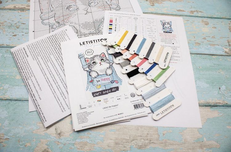 Набор для вышивания «Be Happy!» — картинка 2