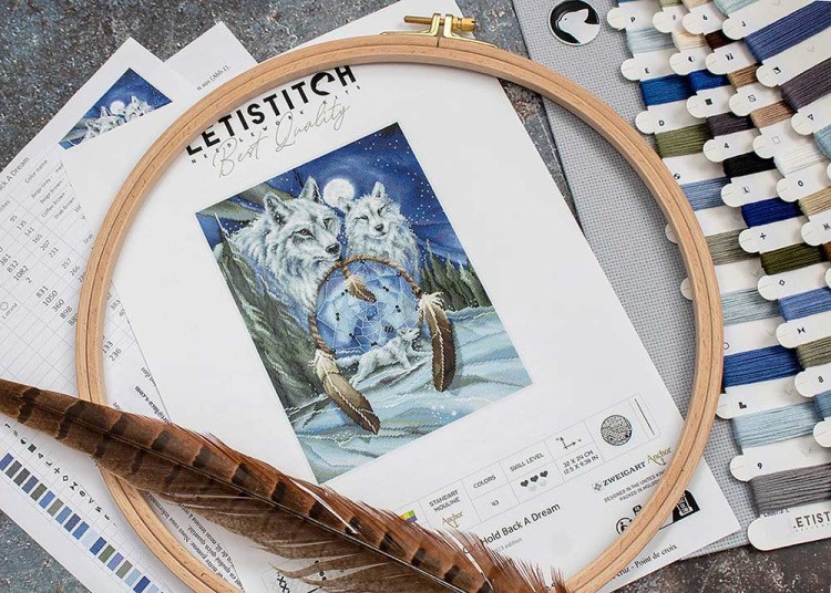 Набор для вышивания «Nothing Can Hold Back A Dream (Ничто не может удержать мечту)» — картинка 6