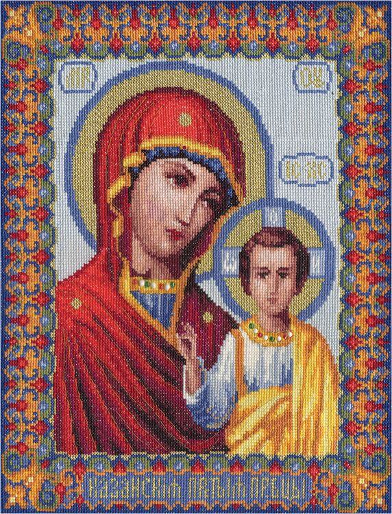 Набор для вышивания «Казанская икона Богородицы»