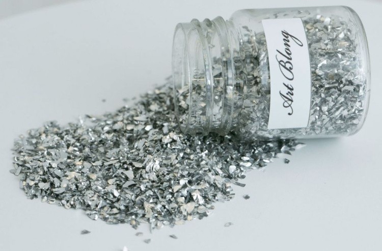 Стеклянная крошка Art Blong Cеребро мелкая фракция, 50 г — картинка 2