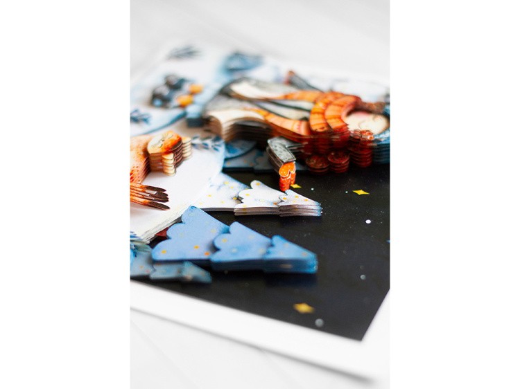 Папертоль «Прогулка по зимнему лесу» — картинка 4