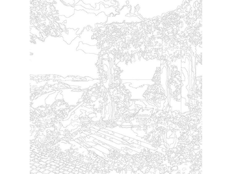 Картина по номерам «Уютная беседка» — картинка 3