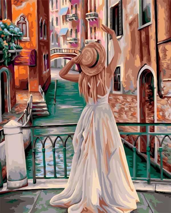 Картина по номерам «Венеция - город влюбленных»
