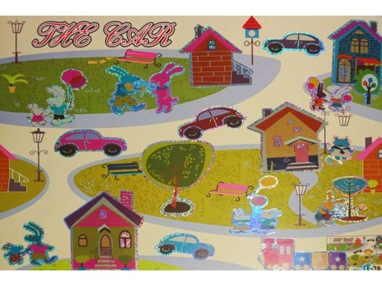 Мозаика из стикеров «Машинки» — картинка 3