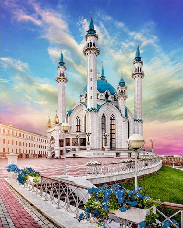 Алмазная вышивка «Казанская соборная мечеть»