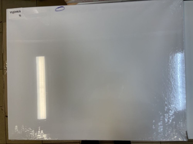 УЦЕНКА. Холст грунтованный на подрамнике хлопок, 50x65 см (плохая натяжка холста, немного грязный вверху и внизу) — картинка 2