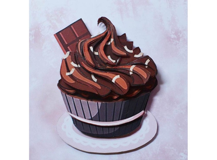 Папертоль «Кекс шоколадный» — картинка 3