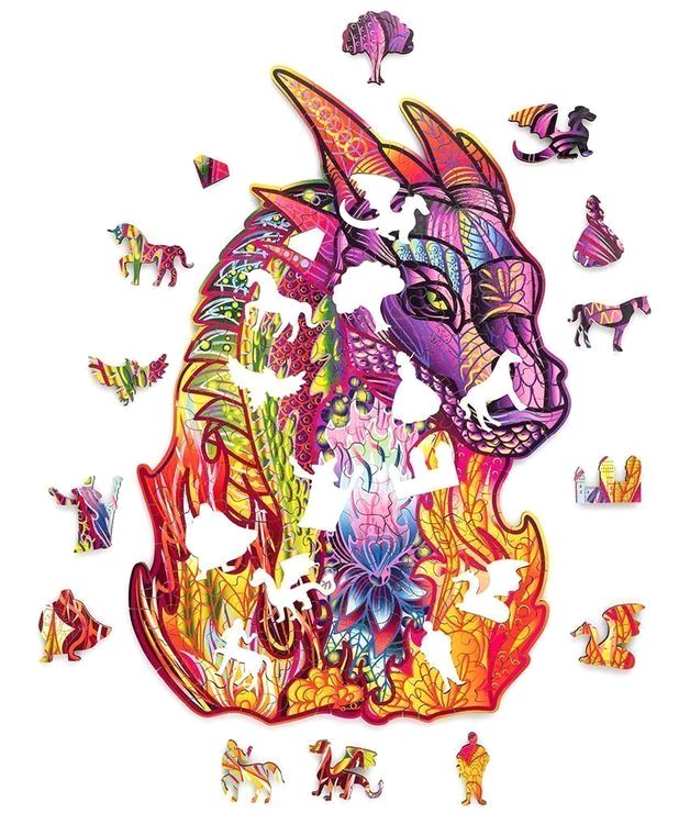 Деревянный пазл Wood Trick «Волшебный Дракон» — картинка 6