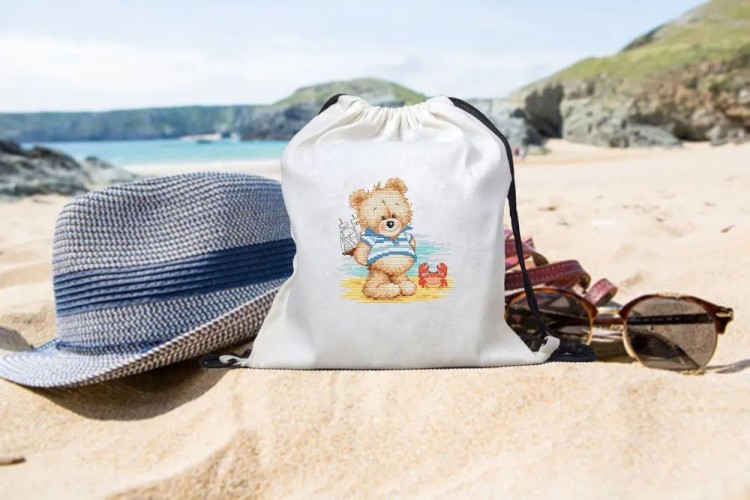 Набор для вышивания «Мишка на море» — картинка 7