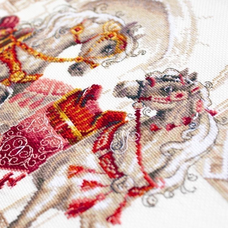 Набор для вышивания «Королевские скакуны» — картинка 4