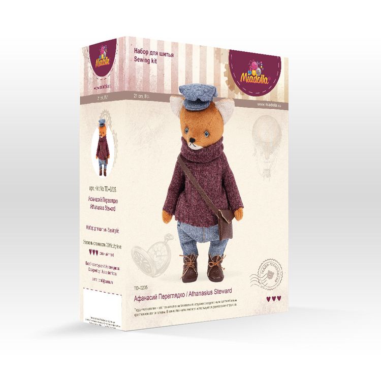 Набор для шитья «Афанасий Переглядко» — картинка 4