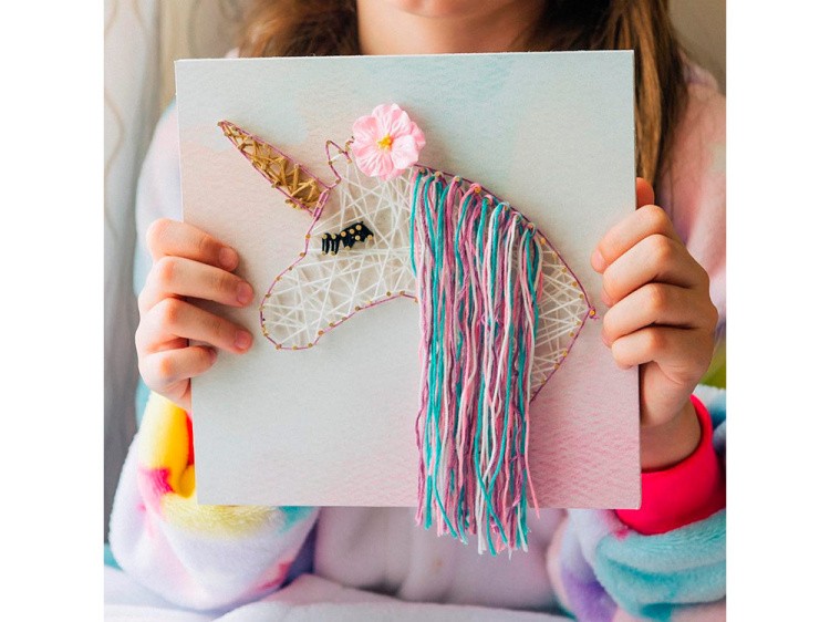Набор для творчества STRING ART «Сказочный единорог» — картинка 5