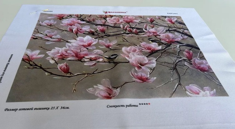 Набор для вышивания «Магнолии» — картинка 6