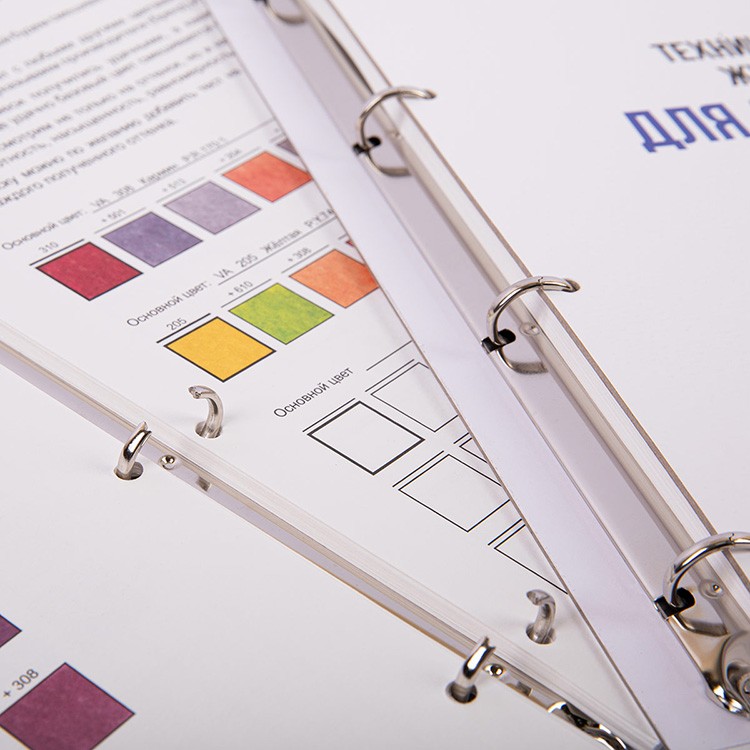 Технический журнал для акварели на кольцах, Vista-Artista — картинка 4