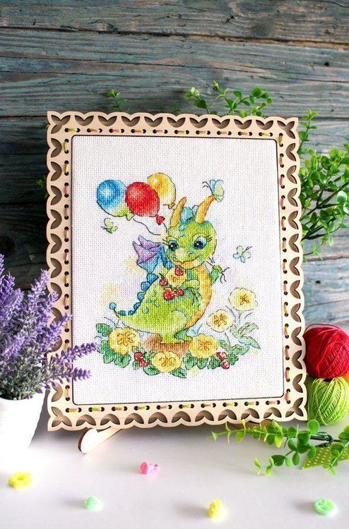 Набор для вышивания «На цветущем лугу» — картинка 2