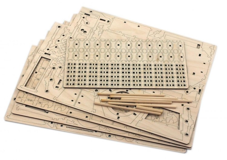 Конструктор из дерева «Танк МС-1», Армия России — картинка 3