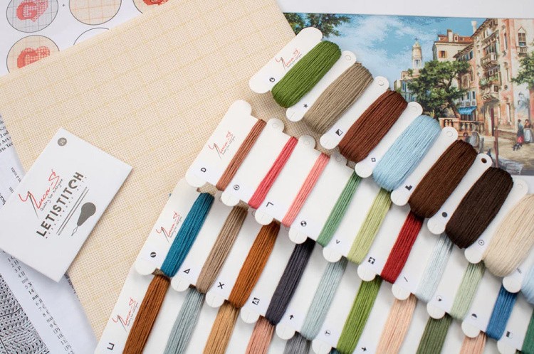 Набор для вышивания «Улочки Сан Поло» — картинка 8