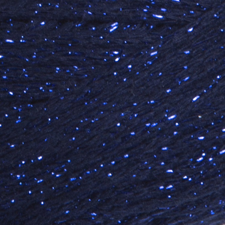 Пряжа YarnArt Macrame Cotton Lurex (Макраме Коттон Люрекс) (740), темно-синий-васильковый, 4 шт. по 250 г — картинка 2